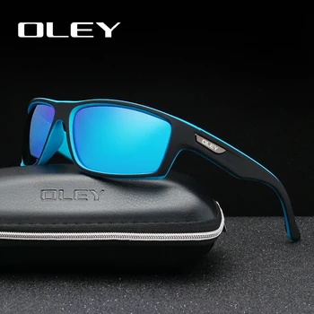 OLEY Поляризованные Солнцезащитные очки Мужские Солнцезащитные очки Для Вождения Спорт на открытом воздухе Для Мужчин Путешествия Oculos Gafas De Sol Настраиваемый логотип YG201