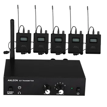 Для ANLEON S2 UHF Стерео Беспроводная Мониторная Система 670-680 МГц 4 Частоты Профессиональная Цифровая Сценическая Система внутриканального монитора