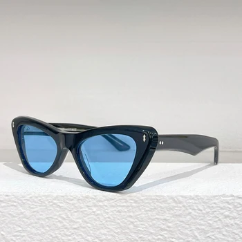 Очки KELLY JMM Jacques, Мужские солнцезащитные очки, Классический дизайнерский бренд, Ацетатные солнечные очки ручной работы, Дизайнерские очки с оригинальным