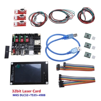 DLC32 v2.1 32 бит GRBL Автономный WiFi контроллер TS35-R LCD CNC3018 MAX-PRO Обновление для лазерно-гравировального станка с ЧПУ
