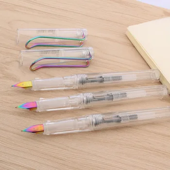 ОФИСНАЯ классическая ручка офисный металлический подарок студенческая перьевая ручка с перьевым наконечником
