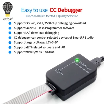 Поддержка онлайн-обновления CC Debugger ZIGBEE emulator оригинальная оболочка оригинальное качество 2540 2541 2530 анализ протокола