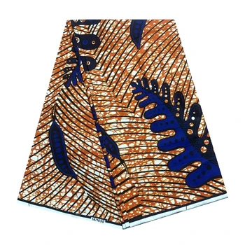 Оригинальная восковая ткань Гарантирована Настоящий Африканский Воск Настоящая ткань 100% Хлопок Мягкая Ткань Pagne Анкара Восковая ткань для женских платьев
