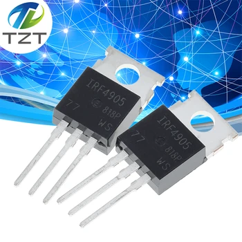 10шт IRF4905PBF TO220 IRF4905 TO-220 IRF4905P Силовой MOSFET-транзистор новый и оригинальный