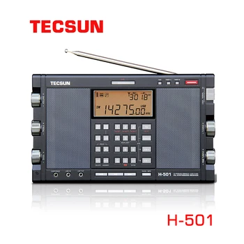Портативное стереоприемное устройство Tecsun H-501 Bluetooth с высокой производительностью, полнодиапазонная цифровая настройка с двумя динамиками, FM AM Радио SW SSB