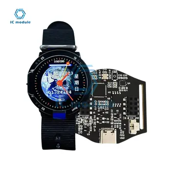 Горячие Продажи Высококачественных 1,28-Дюймовых Круглых Часов RP2040 с Программируемой Платой разработки, Носимых Смарт-Часов с TFT-дисплеем