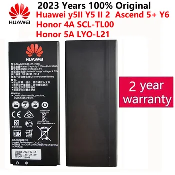 Оригинальный Аккумулятор HB4342A1RBC Для Huawei y5II Y5 II 2 Ascend 5 + Y6 honor 4A SCL-TL00 honor 5A LYO-L21 2200 мАч