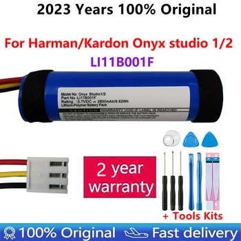 100% Оригинальный Высококачественный LI11B001F 2600 мАч Сменный Аккумулятор Для Harman Kardon Onyx Studio 1 2 Батареи Bluetooth-Динамиков