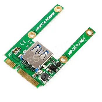 Новый слот для карт Mini PCI-E с расширением до интерфейсного адаптера USB 2.0 Riser Card