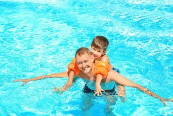 Плавательные Защитные Надувные Рукава С Плавающей Повязкой На руку Надувной Детский Поплавок Для Рук С Логотипом бренда Baby Pool Float