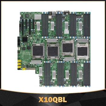 Материнская плата с четырехъядерным разъемом R3 (LGA2011) DDR3 E5-8800 v4/v3 Для Supermicro X10QBL