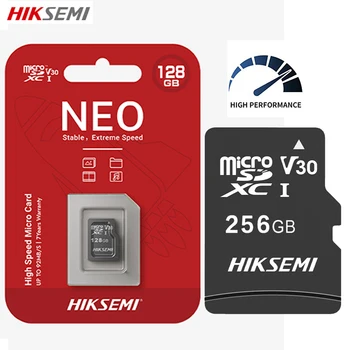 Карта памяти HIKSEMI 256 ГБ TF Flash Mini SD Карта 32 ГБ 64 ГБ 128 ГБ 256 ГБ Класс UHS-I Высокоскоростная карта Micro TF подарочный адаптер