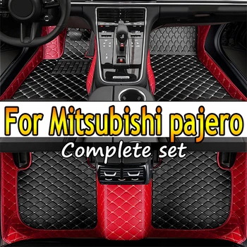Автомобильные коврики для Mitsubishi pajero sport 2011 2012 2013 2014 2015 Пользовательские автоматические Накладки для ног автомобильный ковер покрытие Интерьера