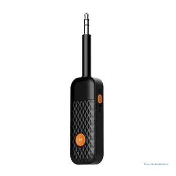 Портативный Беспроводной Bluetooth-совместимый передатчик 5.2 с разъемом 3,5 мм без потерь громкой связи Hifi-Стерео Адаптер для наушников Прямая поставка