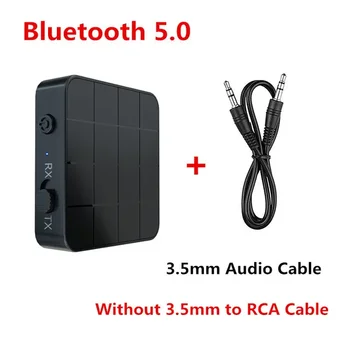 Приемник передатчик 5.0 4.2 3,5 мм Разъем AUX RCA Стерео Музыка Беспроводной Аудиоадаптер Bluetooth Для автомобильного телевизора, динамиков ПК