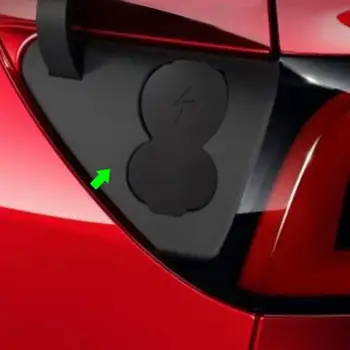 2022 Новинка для Tesla Модель 3 Аксессуары Европейская Вилка Автомобильный Порт Зарядки Пылезащитный Чехол Модель автомобиля Y Модель 3 Аксессуары 2021