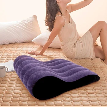 Подушка для дивана на Клиновидной кровати, Надувная Подушка для поддержки Любовных Позиций, Мебель, Игры для пары, Подарок Мужу и жене На Ночь