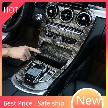 Центральная крышка из АБС-пластика Мраморного цвета Для Mercedes Benz C Class W205 15-18 Для Mercedes-benz GLC-Class X253 2016-18 LO
