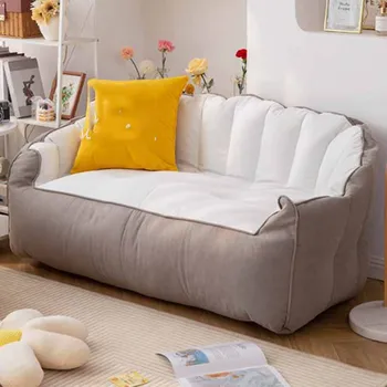 Креативный диван для гостиной, Роскошный Расслабляющий Ленивый диван из Микрофибры, Удобный Минималистичный Салон Канапе, Японская мебель WXHYH