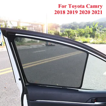 Магнитный автомобильный солнцезащитный козырек с защитой от ультрафиолета на боковое окно Для Toyota Camry 2018 2019 2020 2021 Аксессуары для интерьера
