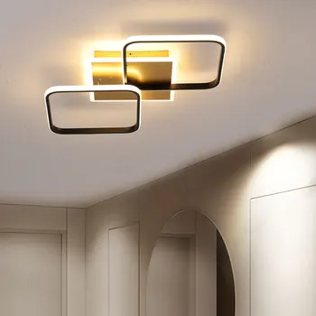 Современные светодиодные люстры 110v 220v Потолочная люстра Лампа для гостиной Спальни Столовой Кухни Deco Home Осветительные приборы