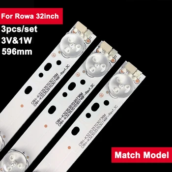 3шт 596 мм Светодиодная панель подсветки телевизора для Rowa 32 дюйма CRH-K323535T030746F-REV 32S230 32S560 LED32C370 LED32538 LED32538F LED32538M