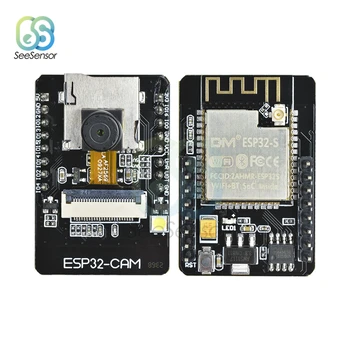 ESP32-CAM ESP32-S Плата разработки модуля WIFI Bluetooth 5V OV2640 2-Мегапиксельный Модуль Беспроводной Камеры ES8266 ESP32S с Разъемом IPEX