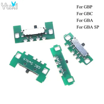 YuXi Для консоли GBA GBC GBA SP GBP Замена Кнопки Включения-Выключения Питания Для Gameboy Advance/Цветная/Карманная