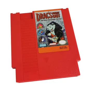 Ретро-видеоигра - Drac's Night Out - Игровой картридж NES на 72 контакта, 8-разрядная игровая консоль NES Retro | Region Free