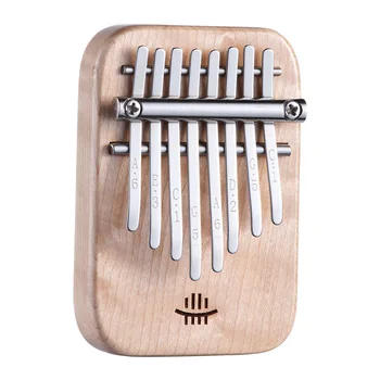 Hluru Kalimba 8 Клавишный Мини-инструмент Из Цельного Дерева, Пианино для большого пальца, Kalimba Musical Professional Mbira Acacia Для любителей музыки