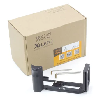 Вертикальная рукоятка камеры Xiletu LB-XT10 с Быстроразъемным L-образным кронштейном Для Fuji Fujifilm X-T10 Arca Swiss Interface 38m