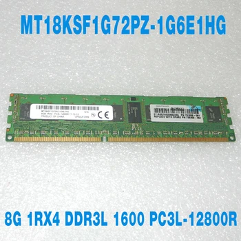 1 Шт./шт. Для MT RAM 8 ГБ 8G 1RX4 DDR3L 1600 PC3L-12800R Память MT18KSF1G72PZ-1G6E1HG 