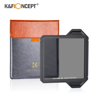 K & F Concept X-PRO Квадратный Фильтр ND8 / ND64 / ND1000 100 * 100 мм Фильтр нейтральной плотности С Несколькими покрытиями, Водонепроницаемый и устойчивый к царапинам