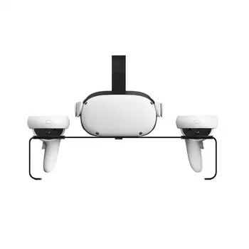 Подставка для виртуальной реальности Подставка для Oculus 2 2 Подставки Для дисплея гарнитуры И крепления контроллера С нескользящей накладкой Из алюминиевого Сплава Стабильный Органайзер