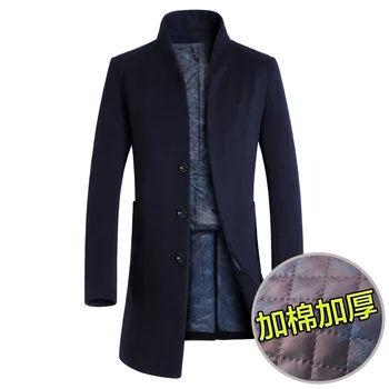 Новое мужское шерстяное пальто для внешней торговли 2022 года, шерстяной тренч для отдыха, мужская одежда, пальто для мужчин, мужская куртка