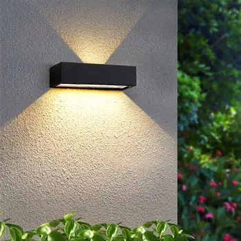 Солнечный настенный светильник Дорожка для патио Крыльцо Подъездная дорожка Во дворе Дорожка для газона Лампа