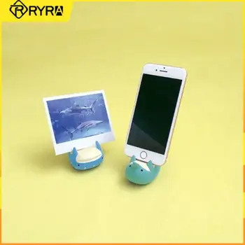 RYRA ленивый держатель для мобильного телефона офисные канцелярские принадлежности Tide play кронштейн из смолы украшения в форме милого дельфина в японском стиле настольный держатель
