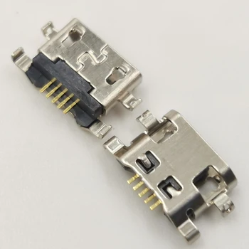 50 Шт. USB Зарядное Устройство Док-станция Для Зарядки Порты И Разъемы Разъем Для ZTE OT601 Q529 Q529T Q529C Huawei G7 C199 C199S G760 Наслаждайтесь 5S 3S