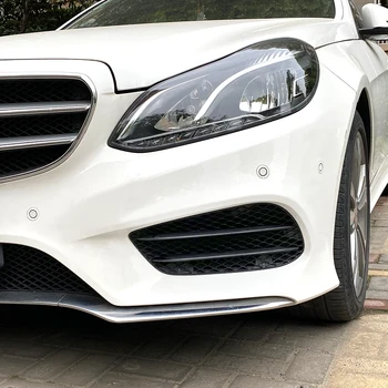 Для Mercedes Benz E Class W212 Рестайлинг AMG Line 2013-2015 Передний бампер противотуманные фары Решетки Аксессуары Для стайлинга автомобилей