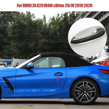 Для BMW Z4 G29 M40i sDrive 25i M 2019 2020 Автомобильный Стайлинг Из Настоящего Углеродного Волокна Наружная Дверная Ручка Крышка