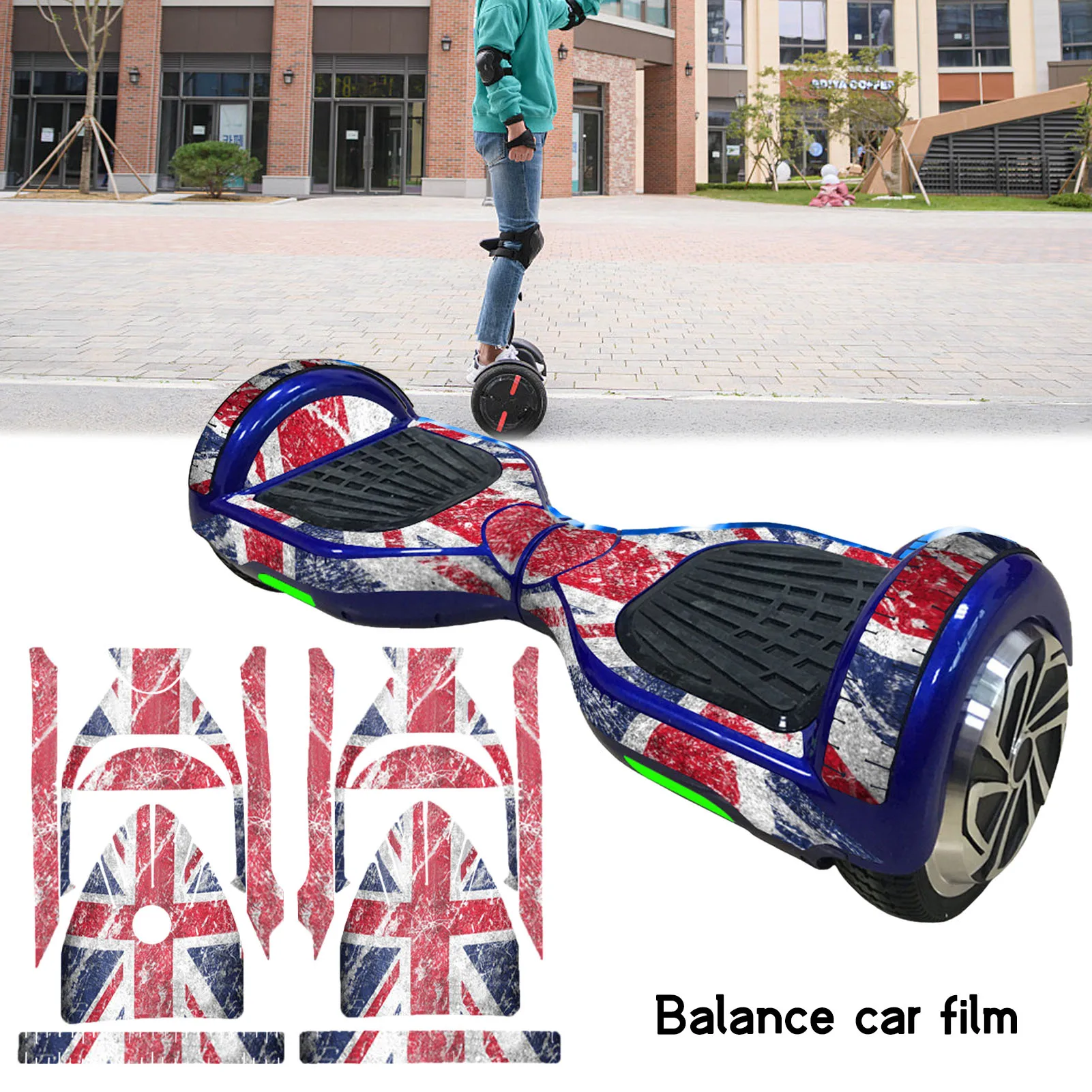6,5-Дюймовый Электрический самокат для дрифта, Самобалансирующиеся Наклейки, Стоящий Скутер, Ховерборд, доска для балансировки, колесо для скейтборда, наклейка для скейтборда