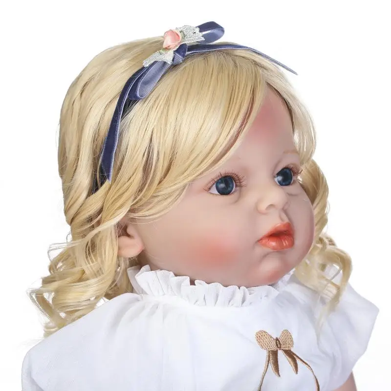 70 см силиконовая возрожденная детская кукла с мягким телом, игрушки, реалистичные виниловые 28 дюймов, годовалые игрушки для детей, детский подарок для игр...