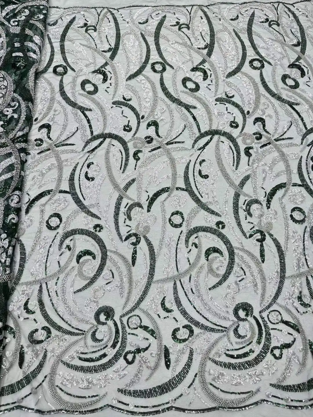 Африканская трубка, бусины, Сетка, Тюль, Кружевные Ткани 2023, Высококачественная Кружевная вышивка, Французская Кружевная ткань Для нигерийского вечернего платья Wome