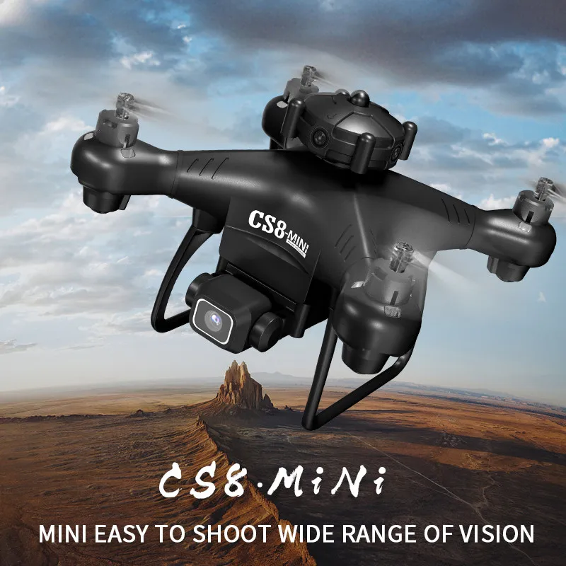 Беспилотный летательный аппарат Mini cs8, дистанционное управление Aveide, широкий угол обзора 360 ° 2022, HD, обход препятствий