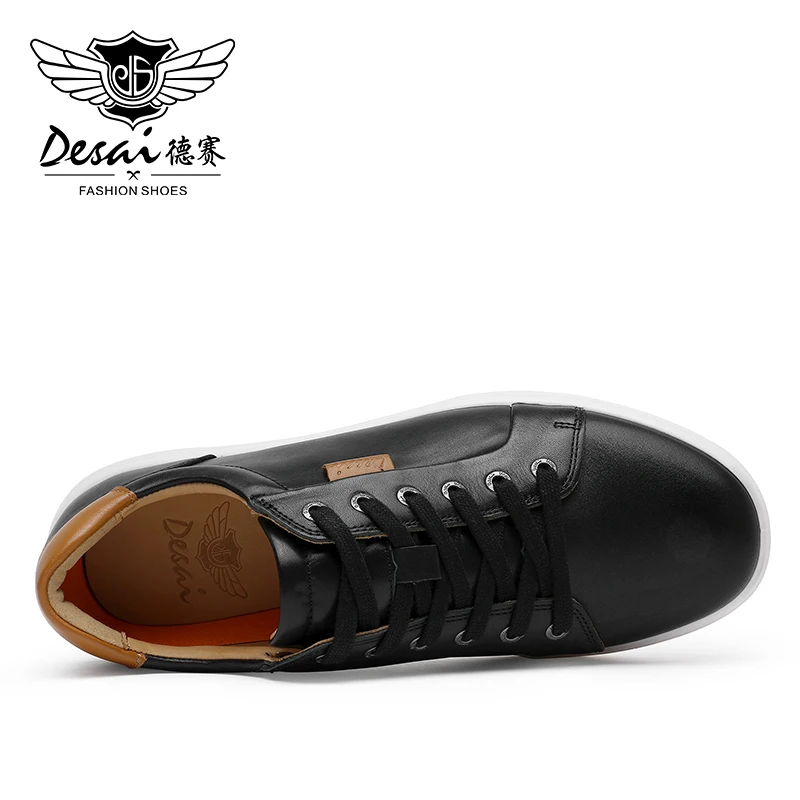 Бренд Desai из натуральной кожи, деловая повседневная обувь, мужские спортивные кроссовки для прогулок на открытом воздухе, мужские дизайнерские лидер продаж 2022
