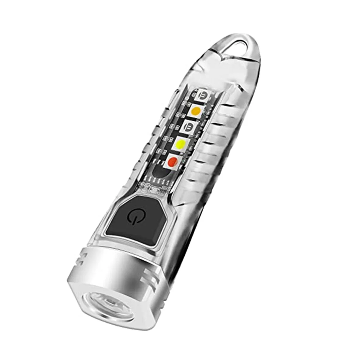 Мини-фонарики для ключей V3, перезаряжаемая светодиодная вспышка USB-C мощностью 900лм с магнитом на хвосте, карманный фонарик V1 IPX6