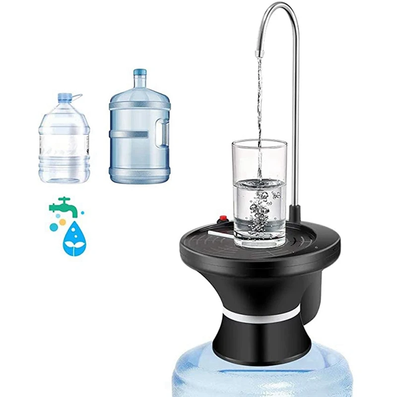Насос-дозатор питьевой воды, Автоматический Электрический насос-дозатор питьевой воды, перезаряжаемый через USB с 2 переключателями управления