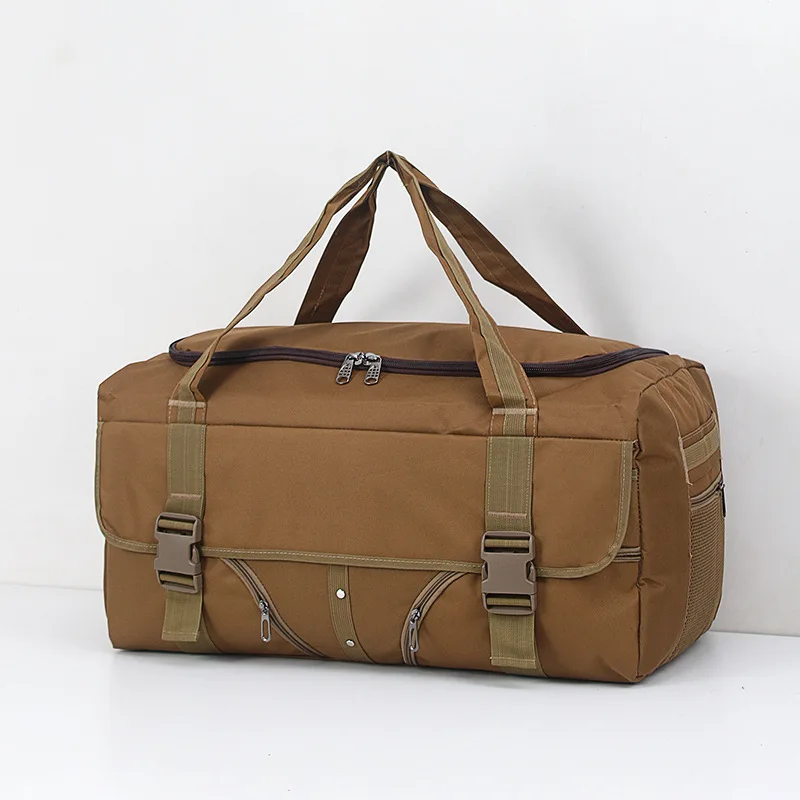 Походная сумка для путешествий, Багажный пакет Большой Емкости, Мужская И Женская Портативная военная сумка, водонепроницаемый Прочный рюкзак из полиэстера