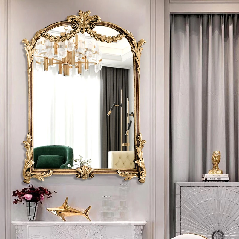 Скандинавские Винтажные Декоративные зеркала Роскошный Дизайн Большие Декоративные зеркала для ванной комнаты в полный рост Woondecoratie Home Decor WZ50DM
