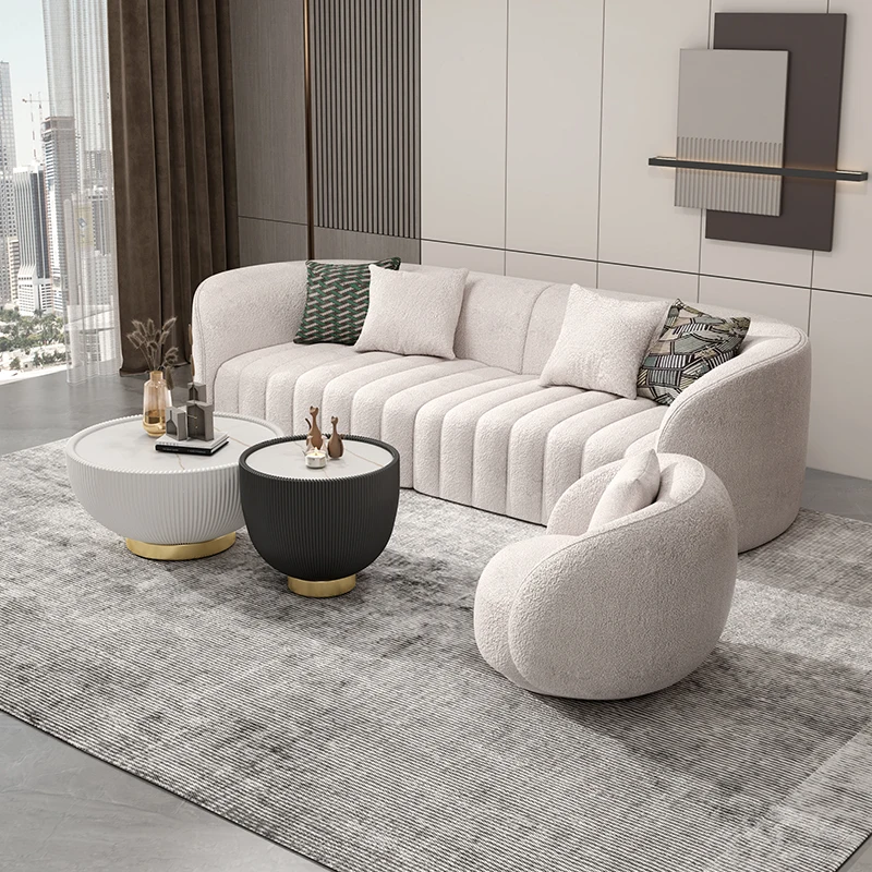 Скандинавский Роскошный диван для отдыха, кресло для гостиной, Современный минималистичный диван, Кресло для взрослых, Белый Диван, Мебель для спальни Soggiorno